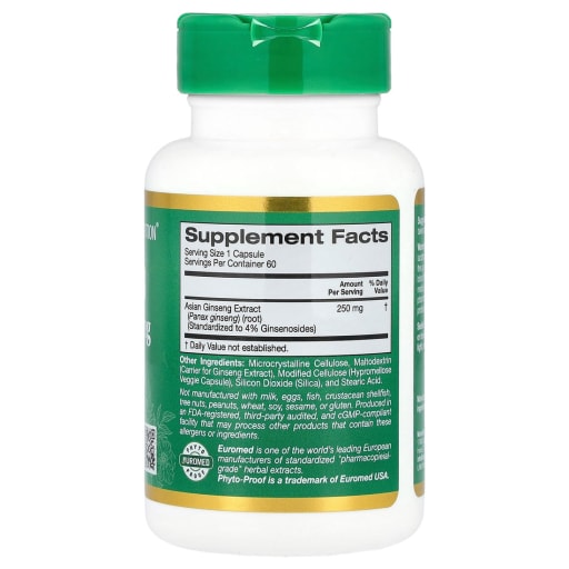 Panax Ginseng 250 mg