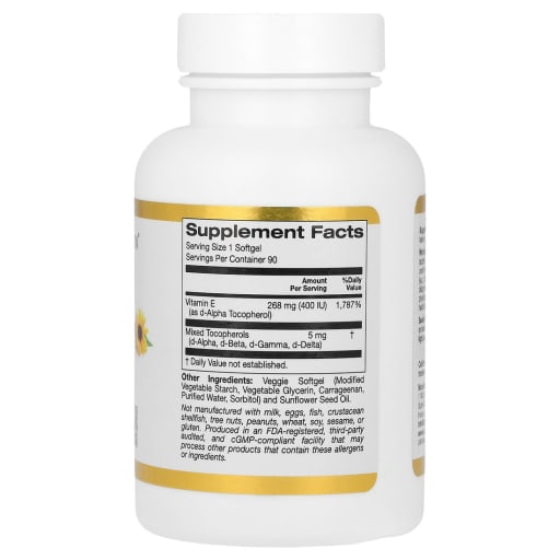 Sunflower Vitamin E 268 mg (400 IU)