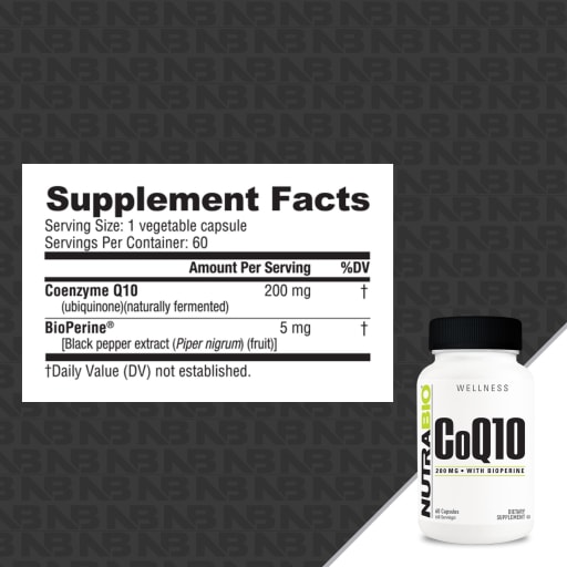 CoQ10 200 mg With Bioperine