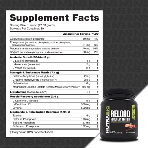 Reload Recovery Matrix (Orange Mango)