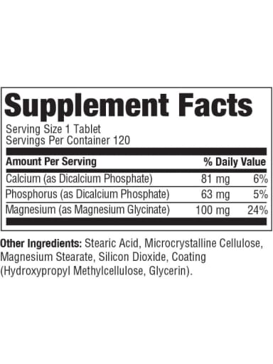 Magnesium Glycinate 100mg
