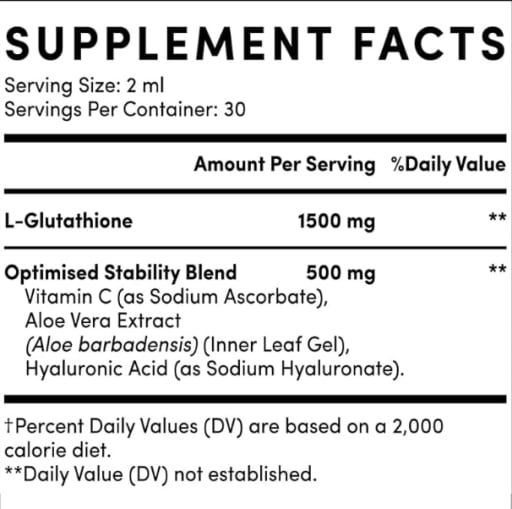 Liposomal Glutathione Liquid Drops