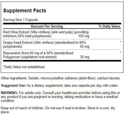 Resveratrol Complex 180 mg