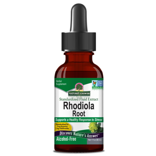 Rhodiola Root Alcohol-Free