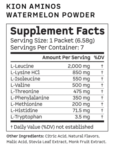 Aminos (Watermelon)