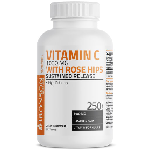 Vitamin C 1000 mg with Rose Hips Sustained Release
