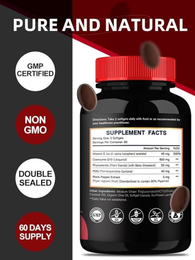 Ubiquinol 600 mg CoQ10