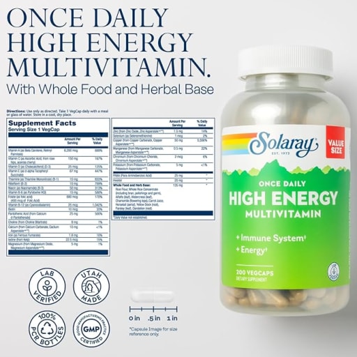 Once Daily High Energy Multivitamin