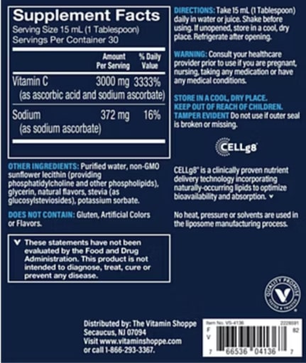 Liquid Liposomal Vitamin C