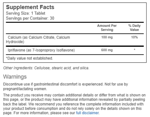 Ipriflavone 600 mg