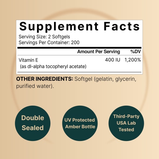 Vitamin E 400 IU