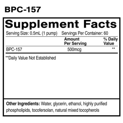 Liposomal BPC-157