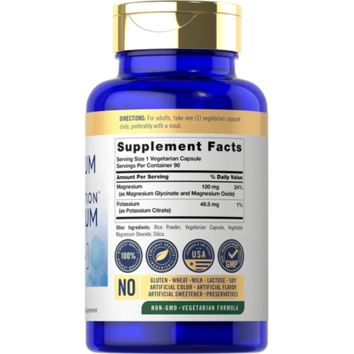 Potassium with High Absorption Magnesium