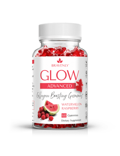 Glow Advanced Collagen Boosting Gummies (Watermelon Raspberry)