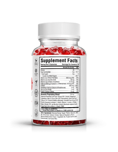 Glow Advanced Collagen Boosting Gummies (Watermelon Raspberry)
