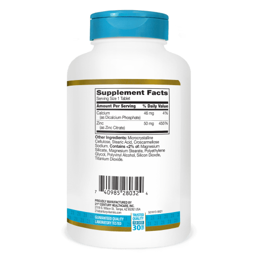 Zinc Citrate 50 mg