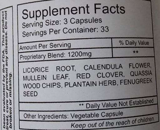 Mucus Formula
