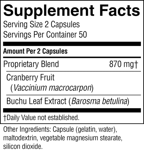 Cranberry & Buchu Concentrate