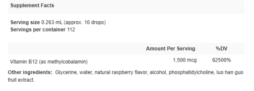 Super B12 Liquid Drops