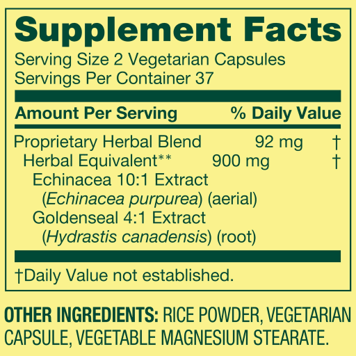 Echinacea Goldenseal Blend