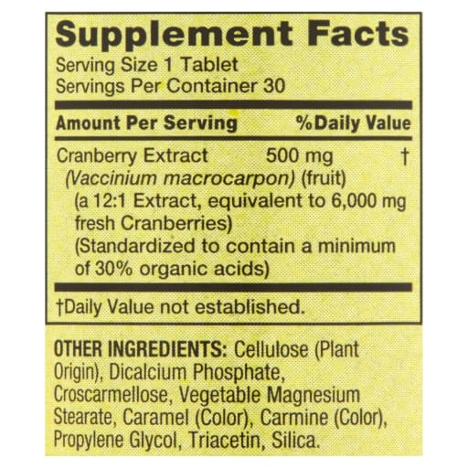 Cranberry 500 mg