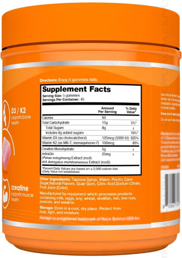 D3/K2 + Creatine Monohydrate