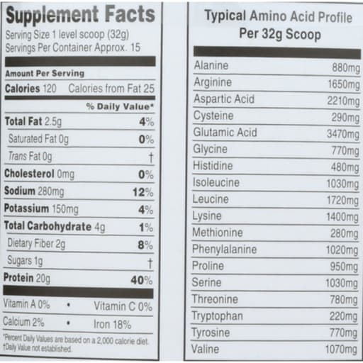 Vegan Protein (Vanilla)