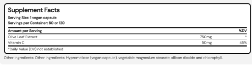 Olive Leaf Extract  Super Strength