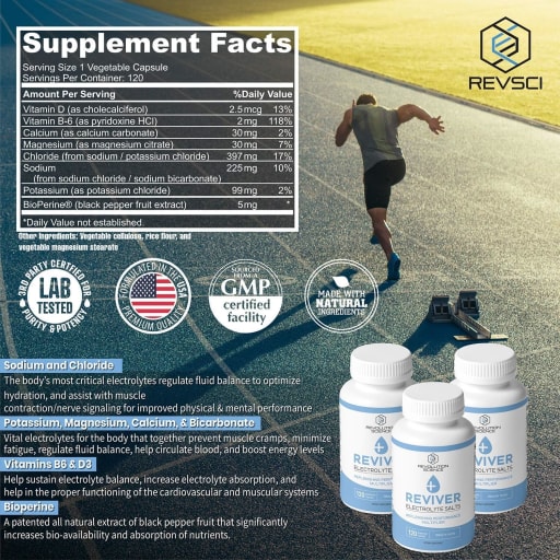 Reviver Electrolyte Salts 788 mg