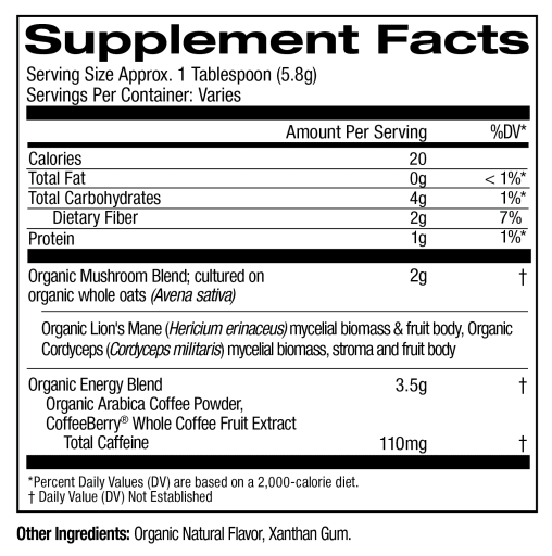 Superfood Mushroom Blend (Coffee)