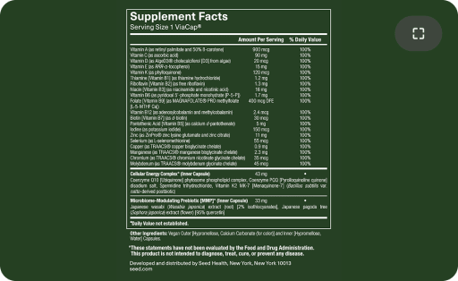 DM-02 Daily Multivitamin