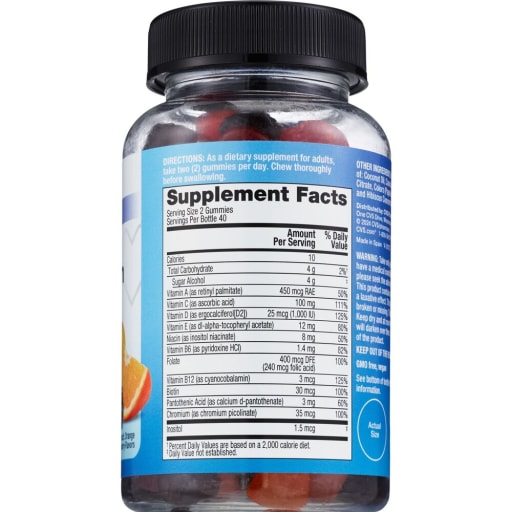 Zero Sugar Adult Multivitamin Gummies
