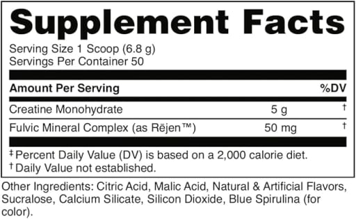 Essentials Creatine Monohydrate (Blue Raspberry)