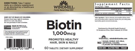 Biotin 1000 mcg