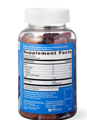 Advanced Probiotic & Fiber Gummies