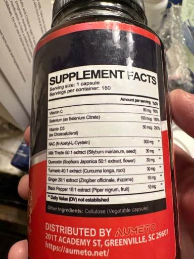 NAC Milk Thistle Quercetin