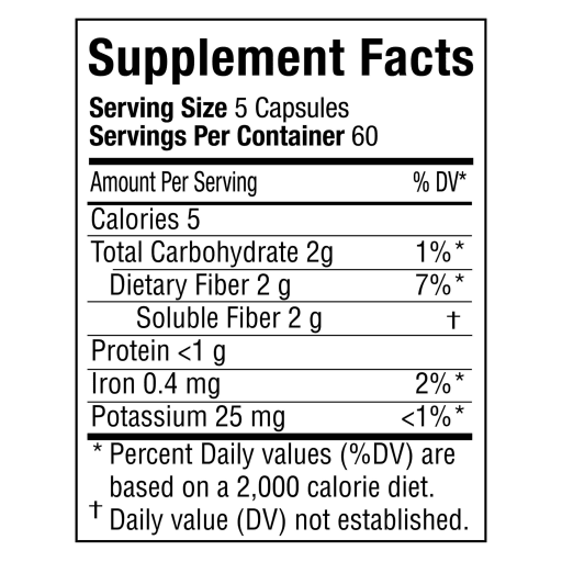 Daily Fiber 100% Psyllium Husk