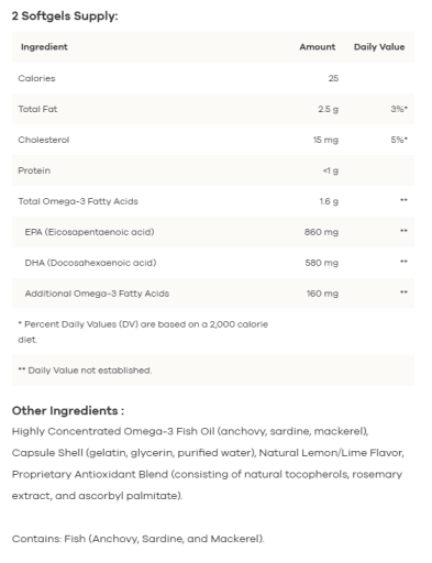 Omega Pure EPA-DHA 720