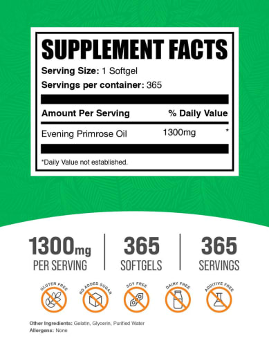 Evening Primrose Oil 1300 mg