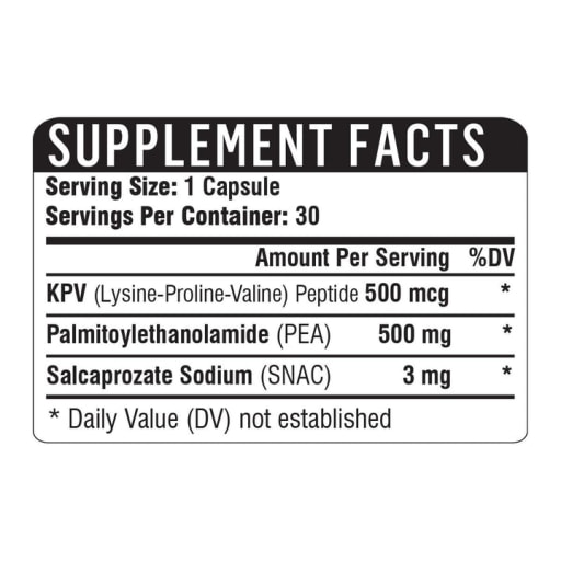 Healthgevity KPV + PEA 500 – TrustScore® 8.3/10 | SuppCo