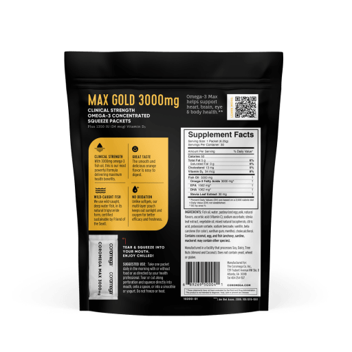 MAX GOLD 3000 mg Omega 3