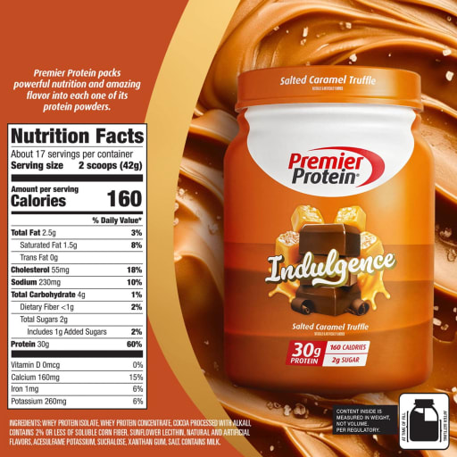 Premier Protein Indulgence Powder (Salted Caramel Truffle)