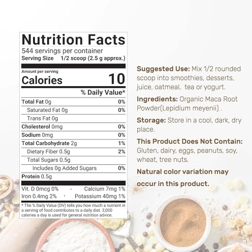 Organic Maca Powder