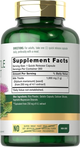 Milk Thistle Extract 1000 mg