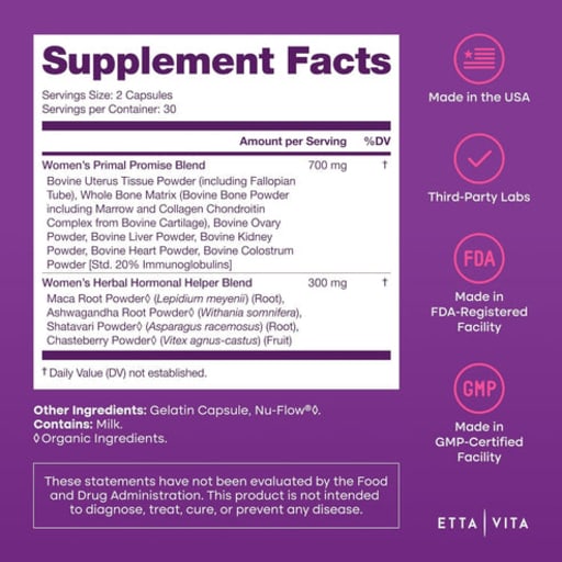 Beef Organs+ for Women