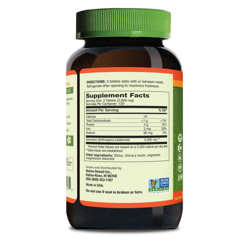 Pure Hawaiian Spirulina Pacifica 3000 mg