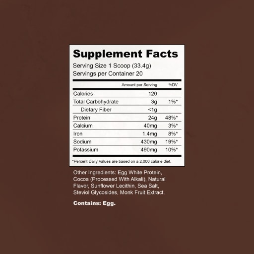 Egg White Protein (Chocolate)
