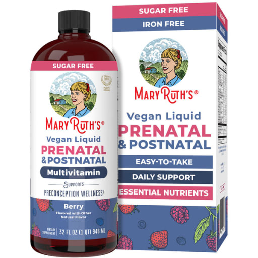 Vegan Liquid Prenatal & Postnatal Multivitamin (Berry)