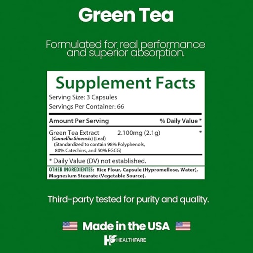 Green Tea 2100 mg
