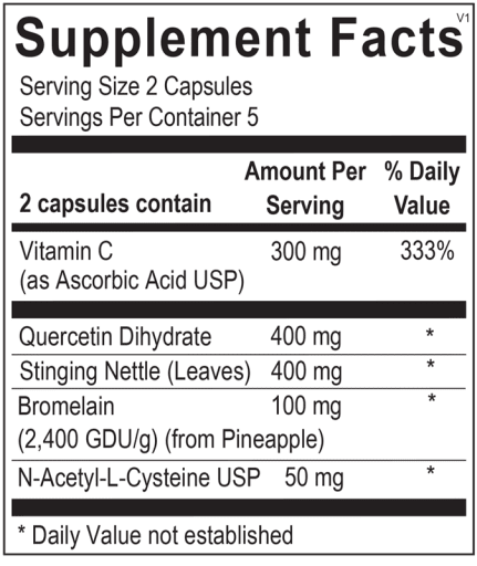 Natural D-Hist Blister Packs